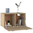 vidaXL sonoma tölgy színű szerelt fa faliszekrény 60 x 36,5 x 35 cm