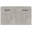 vidaXL betonszürke szerelt fa faliszekrény 60 x 36,5 x 35 cm