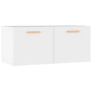 vidaXL fehér szerelt faliszekrény 80 x 35 x 36,5 cm