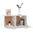 vidaXL fehér szerelt faliszekrény 80 x 35 x 36,5 cm