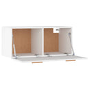 vidaXL fehér szerelt faliszekrény 80 x 35 x 36,5 cm