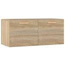 vidaXL sonoma tölgy színű szerelt fa faliszekrény 80 x 35 x 36,5 cm