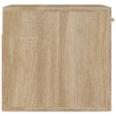 vidaXL sonoma tölgy színű szerelt fa faliszekrény 80 x 35 x 36,5 cm
