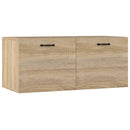 vidaXL sonoma tölgy színű szerelt fa faliszekrény 80 x 36,5 x 35 cm