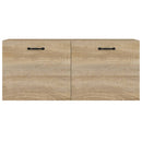 vidaXL sonoma tölgy színű szerelt fa faliszekrény 80 x 36,5 x 35 cm