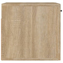 vidaXL sonoma tölgy színű szerelt fa faliszekrény 80 x 36,5 x 35 cm
