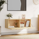 vidaXL sonoma tölgy színű szerelt fa faliszekrény 100 x 36,5 x 35 cm