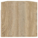 vidaXL sonoma tölgy színű szerelt fa faliszekrény 100 x 36,5 x 35 cm