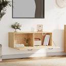 vidaXL sonoma tölgy színű szerelt fa faliszekrény 100 x 36,5 x 35 cm