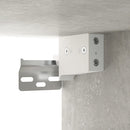 vidaXL betonszürke szerelt fa faliszekrény 100 x 36,5 x 35 cm