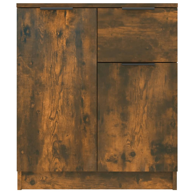 vidaXL füstös tölgy színű szerelt fa tálalószekrény 60 x 30 x 70 cm