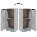 vidaXL szürke sonoma színű szerelt fa tálalószekrény 30 x 30 x 70 cm