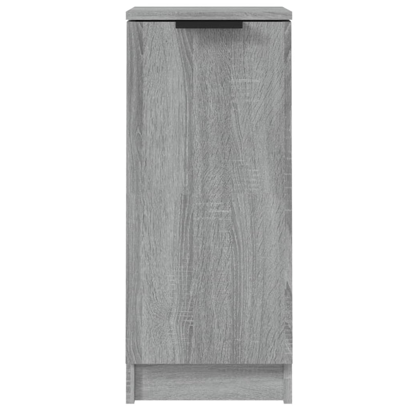 vidaXL 2 db szürke sonoma színű szerelt fa tálalószekrény 30x30x70 cm