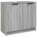 vidaXL sonoma színű szerelt fa fürdőszobaszekrény 64,5x33,5x59 cm