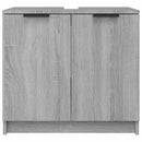 vidaXL sonoma színű szerelt fa fürdőszobaszekrény 64,5x33,5x59 cm