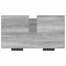 vidaXL sonoma színű szerelt fa fürdőszobaszekrény 64,5x33,5x59 cm