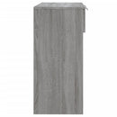 vidaXL szürke sonoma színű szerelt fa tálalóasztal 90 x 36 x 75 cm