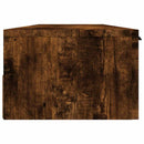 vidaXL füstös tölgy színű szerelt fa faliszekrény 102 x 30 x 20 cm