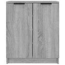 vidaXL szürke sonoma színű szerelt fa cipősszekrény 59 x 35 x 70 cm