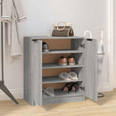 vidaXL szürke sonoma színű szerelt fa cipősszekrény 59 x 35 x 70 cm