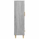 vidaXL szürke sonoma színű szerelt fa magasszekrény 70 x 31 x 115 cm