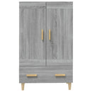 vidaXL szürke sonoma színű szerelt fa magasszekrény 70 x 31 x 115 cm