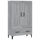 vidaXL szürke sonoma színű szerelt fa magasszekrény 70 x 31 x 115 cm