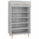 vidaXL szürke sonoma színű szerelt fa cipőszekrény 60 x 35 x 105 cm