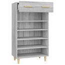 vidaXL szürke sonoma színű szerelt fa cipőszekrény 60 x 35 x 105 cm