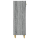 vidaXL szürke sonoma színű szerelt fa cipősszekrény 30 x 35 x 105 cm