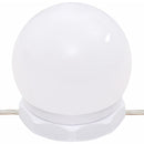 vidaXL szürke sonoma színű tükrös szekrény LED-ekkel 60 x 31,5 x 62 cm