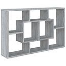 vidaXL szürke sonoma színű szerelt fa fali polc 85x16x52,5 cm
