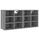 vidaXL 2 db szürke sonoma színű cipősszekrény 52,5x30x50 cm