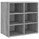 vidaXL 2 db szürke sonoma színű cipősszekrény 52,5x30x50 cm
