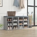 vidaXL 2 db szürke sonoma színű cipősszekrény 52,5x30x50 cm