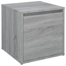 vidaXL szürke sonoma színű szerelt fa tárolódoboz 40,5 x 40 x 40 cm