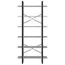 vidaXL szürke sonoma színű szerelt fa magasszekrény 100 x 30 x 210 cm