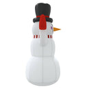 vidaXL Inflatable Hóember LED-del 120 cm