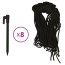 vidaXL felfújható hóember LED-ekkel 300 cm