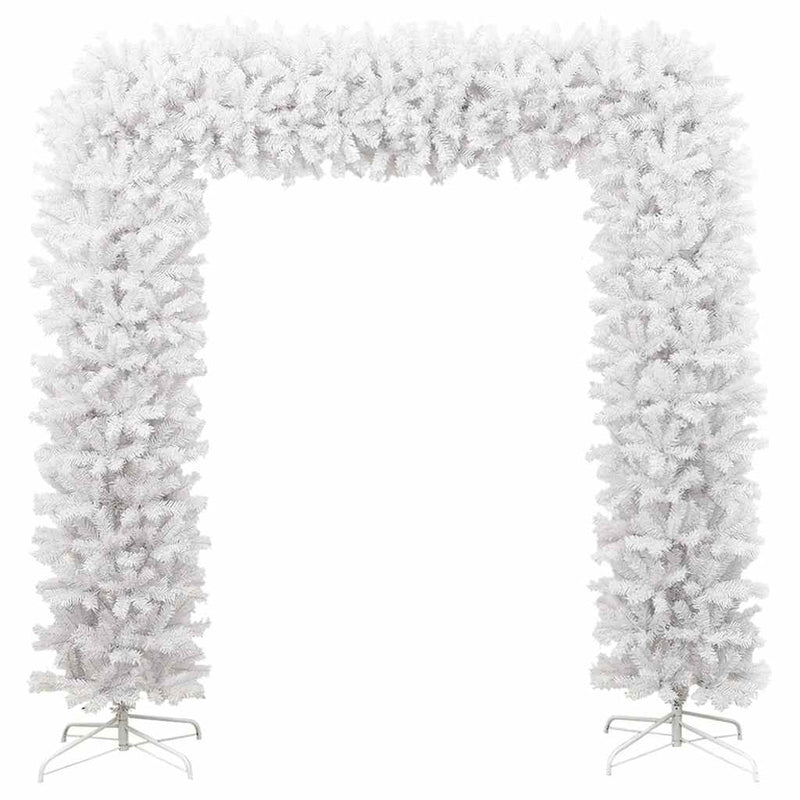 vidaXL fehér karácsonyfaboltív 240 cm