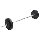 vidaXL súlyzórúd súlytárcsákkal 30 kg