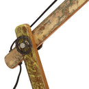 vidaXL többszínű kerek ipari asztali lámpa 23 x 18 x 95 cm E27