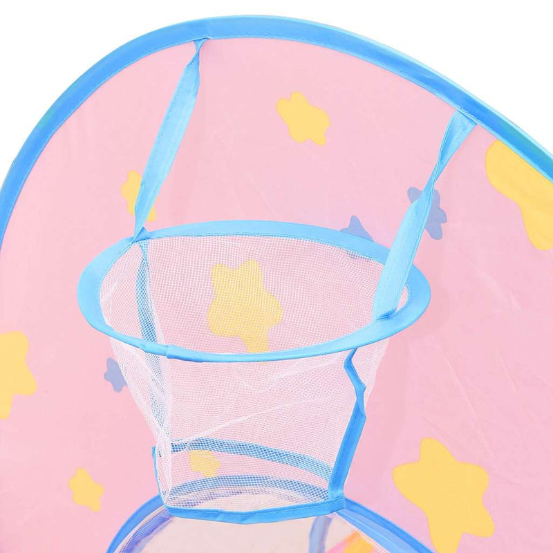 vidaXL rózsaszín gyerekjátszósátor 301 x 120 x 128 cm