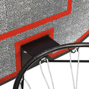 vidaXL fekete polietilén kosárlabdapalánk 90 x 60 x 2 cm
