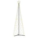 vidaXL karácsonyfa meleg fehér 500 LED-del 100 x 300 cm