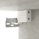 vidaXL 2 db betonszürke szerelt fa faliszekrény 60x36,5x35 cm