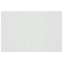 vidaXL fehér szerelt fa ágyfejtámla szekrényekkel