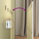 vidaXL fehér szerelt fa ágyfejtámla szekrényekkel