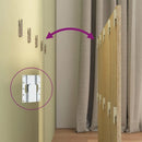 vidaXL sonoma tölgyszínű szerelt fa ágyfejtámla szekrényekkel