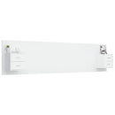 vidaXL fehér szerelt fa ágyfejtámla szekrényekkel